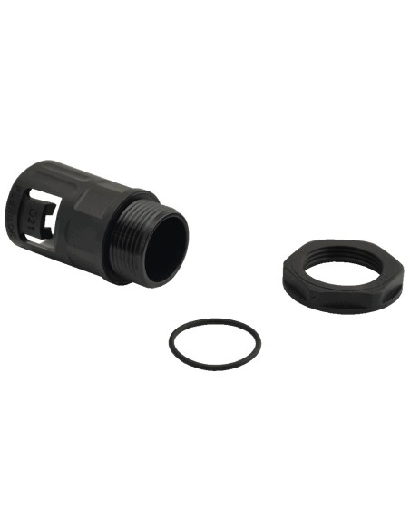 PULSAR ARAP16P - Dławnica prosta do szafy RACK, fi 16mm (wew.)