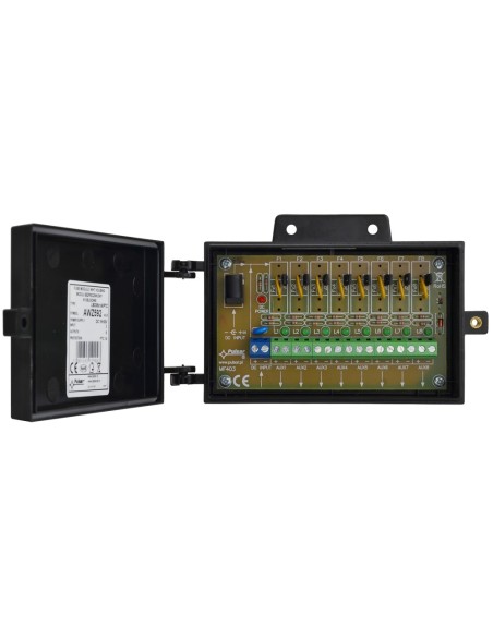 PULSAR AWZ592 - Moduł bezpiecznikowy rozgałęźny w obudowie plastikowej - PTC, LBC8/8x1A/PTC