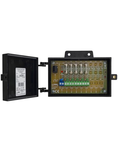 PULSAR AWZ593 - Moduł bezpiecznikowy rozgałęźny w obudowie plastikowej - TOPIC, LBC5/5x1A/FTA