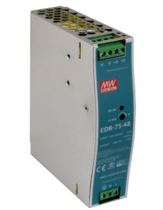 PULSAR EDR-75-48 - Zasilacz na szynę DIN, EDR 48V/75W/1,6A