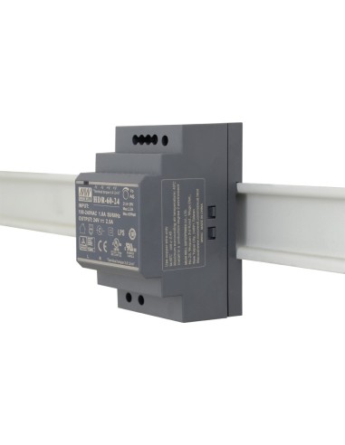PULSAR HDR-100-24 - Zasilacz na szynę DIN, II klasa izolacji, HDR 24V/100W/3.83A