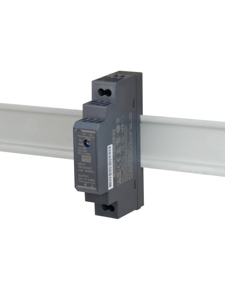 PULSAR HDR-15-24 - Zasilacz na szynę DIN, II klasa izolacji, HDR 24V/15W/0,63A