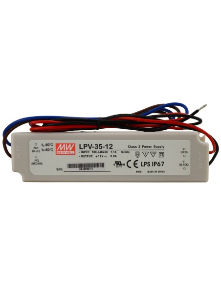 PULSAR LPV-35-12 - Zasilacz do oświetlenia LED, LPV 12V/35W/3A