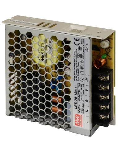 PULSAR LRS-75-12 - Zasilacz do zabudowy LRS 12V/75W/6A