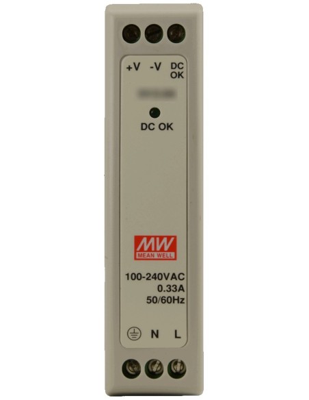 PULSAR MDR-10-24 - Zasilacz na szynę DIN, MDR 24V/10W/0,42A