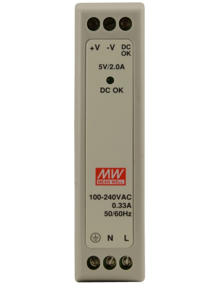 PULSAR MDR-10-5 - Zasilacz na szynę DIN, MDR 5V/10W/2A