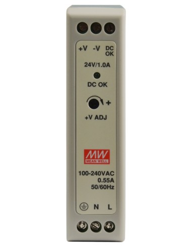 PULSAR MDR-20-24 - Zasilacz na szynę DIN, MDR 24V/24W/1A