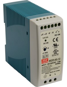 PULSAR MDR-60-12 - Zasilacz 12V/60W/5A na szynę DIN