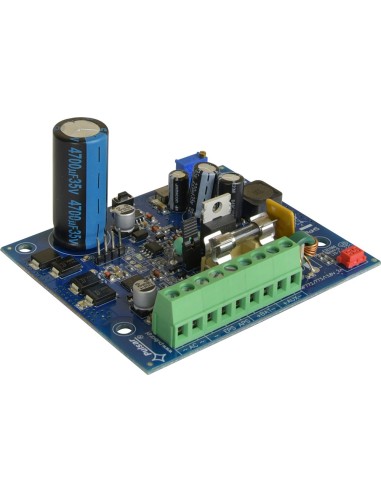 PULSAR MSRK2012 - Moduł zasilacza buforowego impulsowy z wyjściami technicznymi, MSRK 13,8V/2A/OC