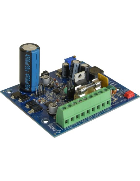 PULSAR MSRK2012 - Moduł zasilacza buforowego impulsowy z wyjściami technicznymi, MSRK 13,8V/2A/OC