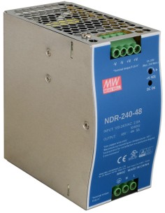 PULSAR NDR-240-48 - Zasilacz na szynę DIN, 48V/240W/5A
