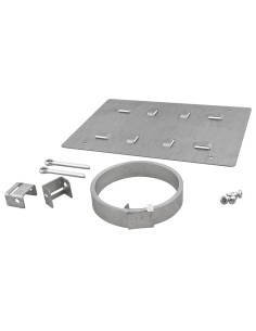 PULSAR OZB2 - Opaska zaciskowa z blachą montażową