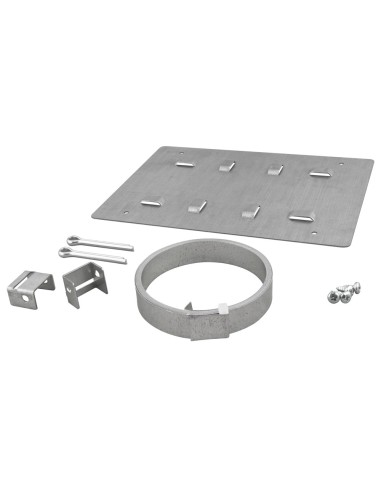 PULSAR OZB2 - Opaska zaciskowa z blachą montażową