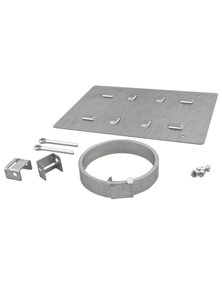 PULSAR OZB2 - Opaska zaciskowa z blachą montażową