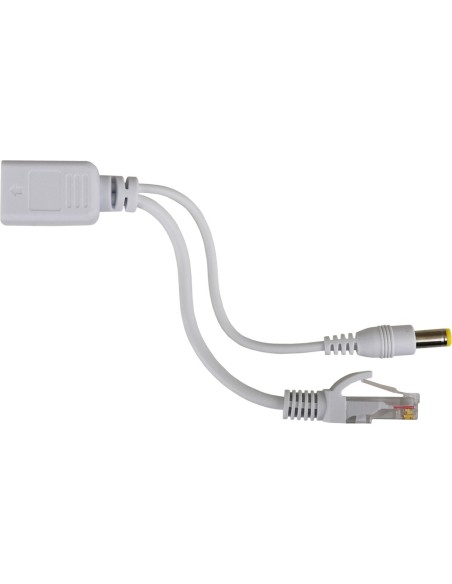 PULSAR P-POE1 - Zestaw adapterów PoE ze złączami typu RJ45 i 2,1/5,5