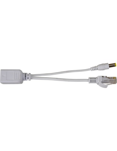 PULSAR P-POE1 - Zestaw adapterów PoE ze złączami typu RJ45 i 2,1/5,5