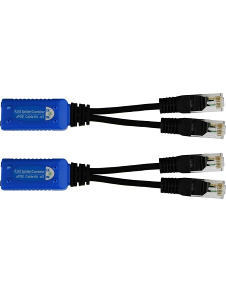 PULSAR P-POE2 - Splitter 2xRJ45 (wtyk) - 1xRJ45 (gniazdo)