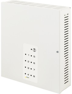 PULSAR PSAC08246 - Zasilacz AC do 8 kamer HD w obudowie metalowej, PSAC 24VAC/6A/8x0,75A 2