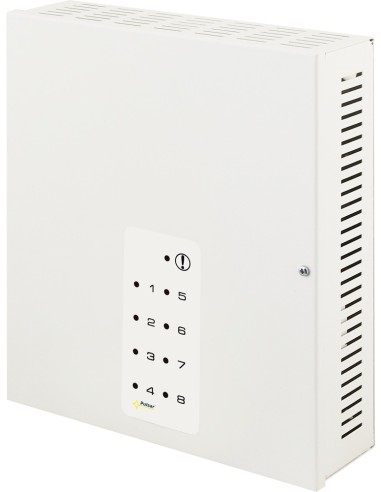 PULSAR PSAC08246 - Zasilacz AC do 8 kamer HD w obudowie metalowej, PSAC 24VAC/6A/8x0,75A