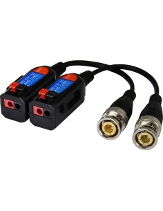 PULSAR P-TR1HD3 - Zestaw pasywnych transmiterów wideo HD z wtykiem BNC, złącze samozaciskowe