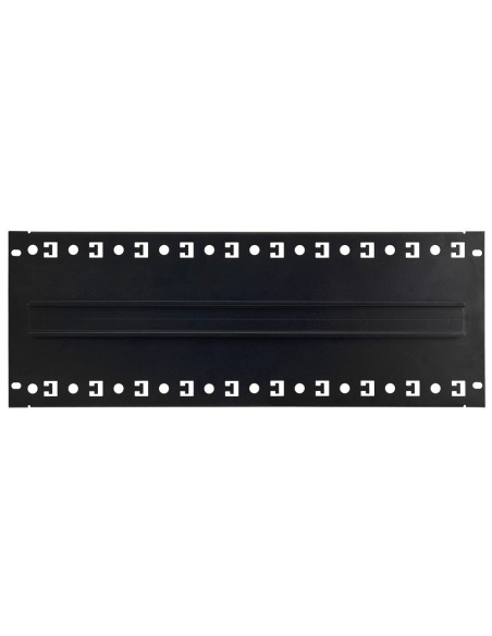 PULSAR RADIN - Blacha montażowa 4U z szyną DIN-TH35-24xS do szaf RACK19"
