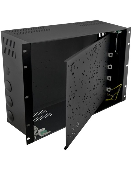 PULSAR RAWO7 - Obudowa RACK Security 7U/150mm/17Ah do szaf RACK 19" dwupoziomowa