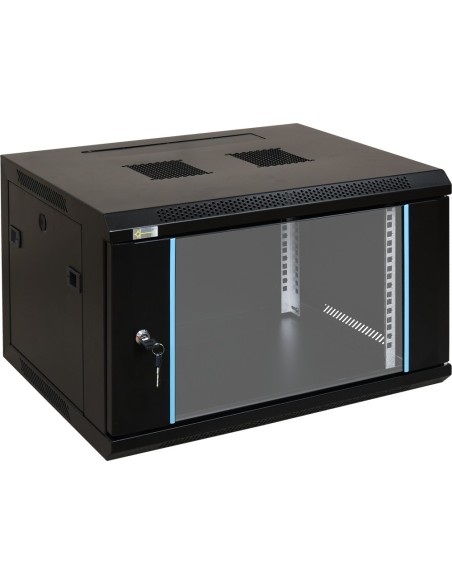 PULSAR RW664 - Szafa RACK wisząca złożona 6U/600x450