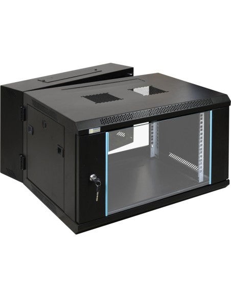 PULSAR RWD666 - Szafa RACK wisząca złożona podwójna 6U/600x600