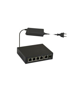 PULSAR SFG64F1 - Switch 6-portowy SFG64F1 do 4 kamer IP