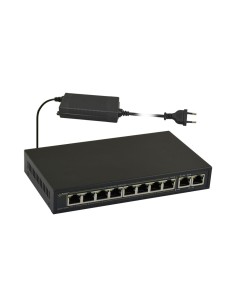 PULSAR SG108-90W - Switch 10-portowy SG-108-90W do 8 kamer IP