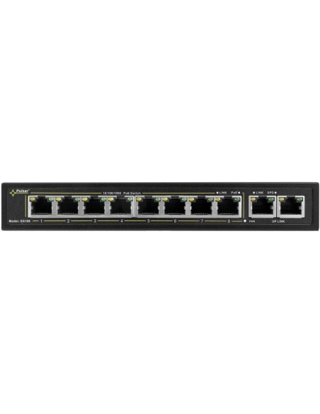 PULSAR SG108-90W - Switch 10-portowy SG-108-90W do 8 kamer IP
