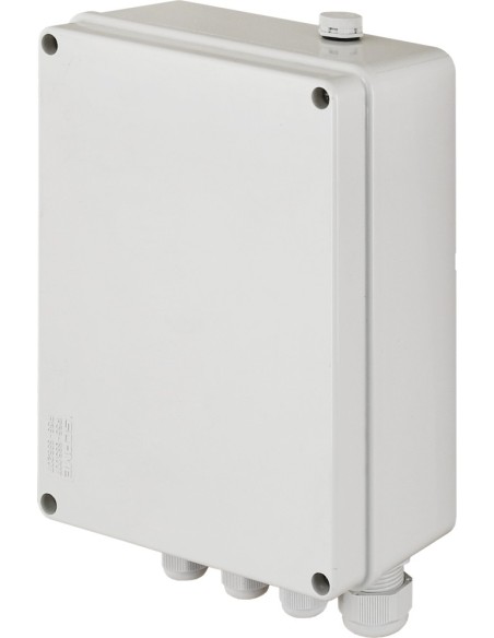 PULSAR SG64H - Switch PoE 6-portowy z zasilaczem do 4 kamer IP w obudowie hermetycznej, 4xPoE + 2xUPLINK, 52VDC / 30W/port (PoE+