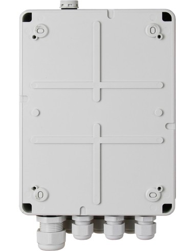 PULSAR SG64H - Switch PoE 6-portowy z zasilaczem do 4 kamer IP w obudowie hermetycznej, 4xPoE + 2xUPLINK, 52VDC / 30W/port (PoE+