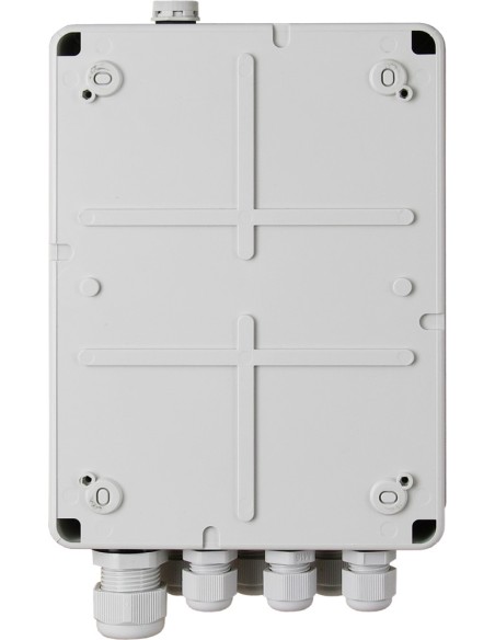 PULSAR SG64H - Switch PoE 6-portowy z zasilaczem do 4 kamer IP w obudowie hermetycznej, 4xPoE + 2xUPLINK, 52VDC / 30W/port (PoE+