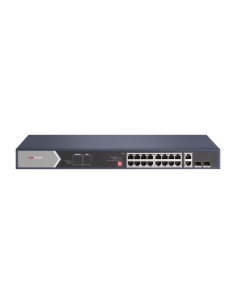 HIKVISION DS-3E0520HP-E - Switch PoE 20 portowy, niezarządzalny, 16xGbps POE, 2xGbps Hi-POE, 2xGbps RJ45, 2xGbps SFP, niezarządz