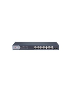 HIKVISION DS-3E1526P-SI - Switch PoE 24 kanały, 24×gigabitowe porty PoE i 2×gigabitowe porty światłowodowe