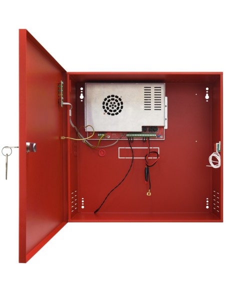 PULSAR EN54C-10A28 - Zasilacz do systemów przeciwpożarowych, EN54C 27.6V/10A/2x28Ah