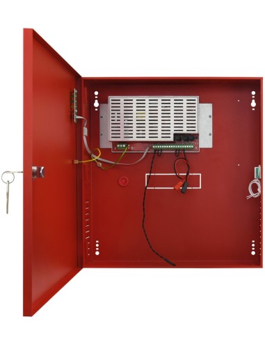 PULSAR EN54C-2A17 - Zasilacz do systemów przeciwpożarowych, EN54C 27.6V/2A/2x17Ah
