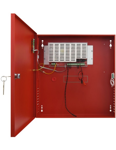 PULSAR EN54C-3A17 - Zasilacz do systemów przeciwpożarowych, EN54C 27.6V/3A/2x17Ah