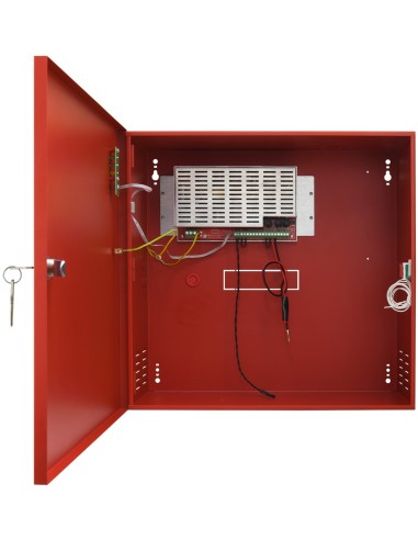 PULSAR EN54C-3A28 - Zasilacz do systemów przeciwpożarowych, EN54C 27.6V/3A/2x28Ah