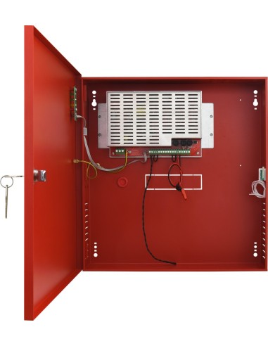 PULSAR EN54C-5A17 - Zasilacz do systemów przeciwpożarowych, EN54C 27.6V/5A/2x17Ah