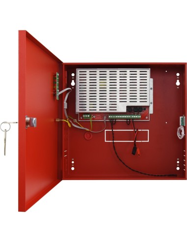 PULSAR EN54C-5A7 - Zasilacz do systemów przeciwpożarowych, EN54C 27.6V/5A/2x7Ah