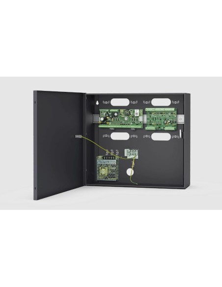 ROGER MC16-PAC-ST-4-KIT - Zestaw kontroli dostępu na 4 przejścia, metalowa obudowa ME-40, sieciowy kontroler dostępu MC16-PAC-ST