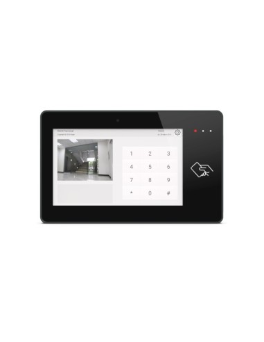 ROGER MD70 - Graficzny panel dotykowy 7”, czytnik EM 125 kHz oraz MIFARE Classic/Ultralight/Plus/DESFire, kamera 2 Mpx, RS485, E
