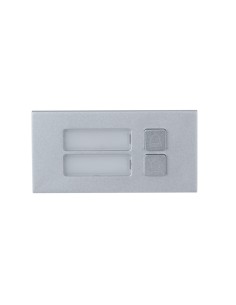 DAHUA VTO4202F-MB2 - Moduł 2 przycisków, anodyzowany panel z aluminium, IP65, IK07, przeznaczony dla serii VTO4202F-X