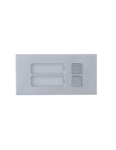 DAHUA VTO4202F-MB2 - Moduł 2 przycisków, anodyzowany panel z aluminium, IP65, IK07, przeznaczony dla serii VTO4202F-X