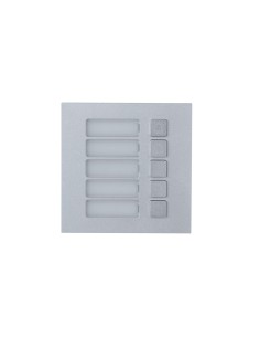 DAHUA VTO4202F-MB5 - Moduł 5 przycisków, anodyzowany panel z aluminium, IP65, IK07, przeznaczony dla serii VTO4202F-X