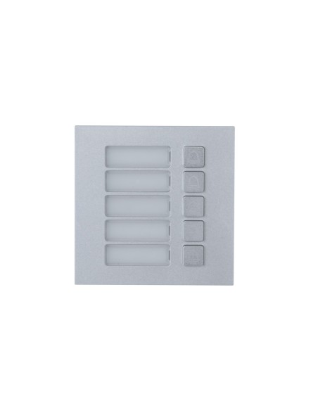 DAHUA VTO4202F-MB5 - Moduł 5 przycisków, anodyzowany panel z aluminium, IP65, IK07, przeznaczony dla serii VTO4202F-X