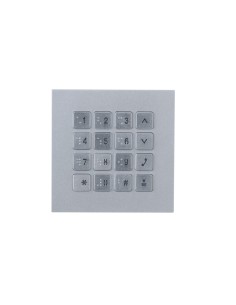 DAHUA VTO4202F-MK - Moduł podświetlanej klawiatury, anodyzowany panel z aluminium, IP65, IK07, przeznaczony dla serii VTO4202F-X