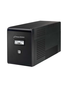 POWERWALKER VI 1500 LCD - Zasilacz awaryjny 1500 VA, 2x SCHUKO, 2x IEC C13, LCD, tower